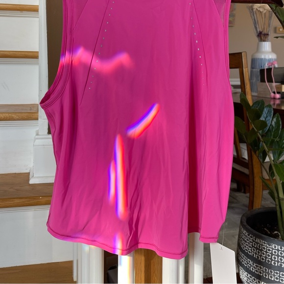NWT 6  Lululemon Sculpt Cropped Tank Top Sonic Pink - Picture 7 of 8